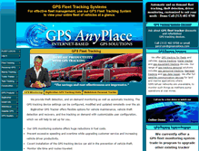 Tablet Screenshot of gpsanyplace.com